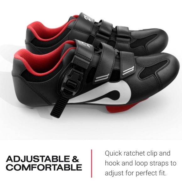 Peloton Black Cycling Shoes 44 / 10.5 - Picture 5 of 14